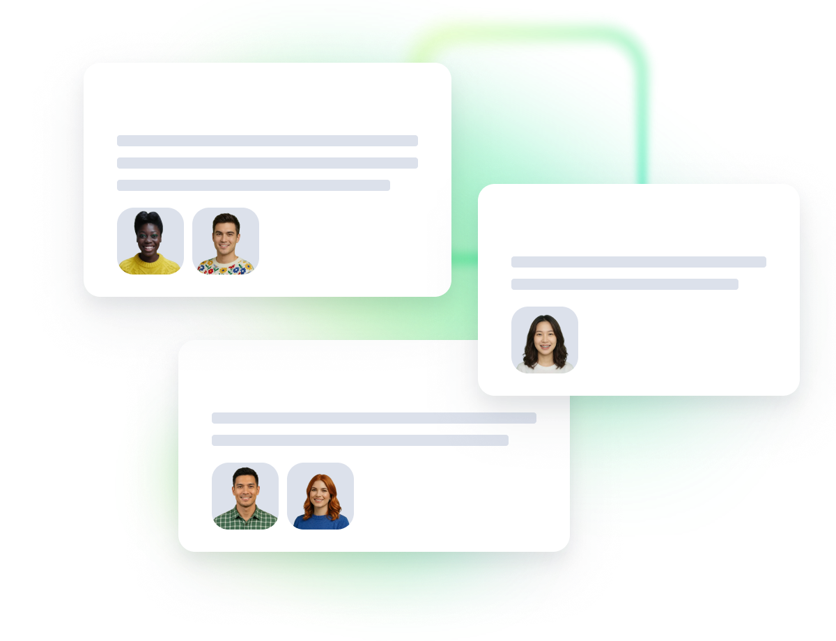 AI agents racing on digital track with data and technology symbols.
