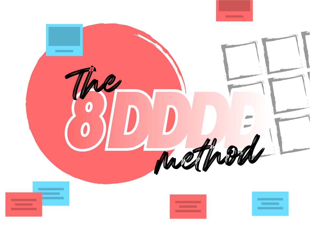 The 8D method template preview