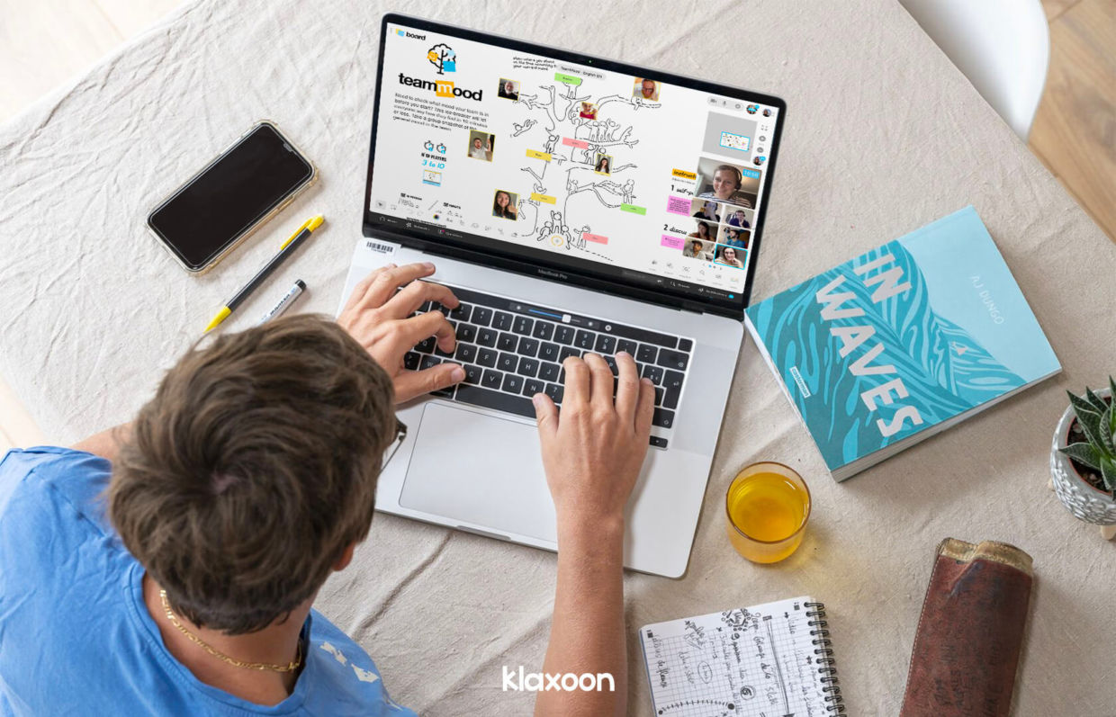 Remote Work : digital team building with Ice Breaker | Klaxoon