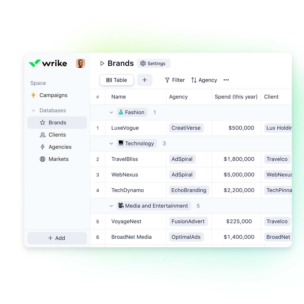 Isometric DataHub illustration with connected database cylinders.