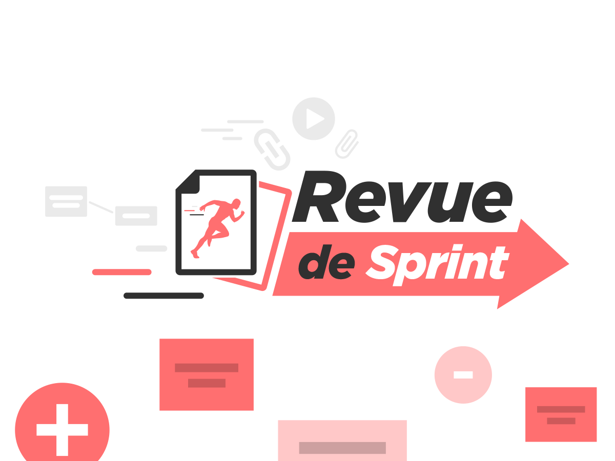 Revue de Sprint template preview
