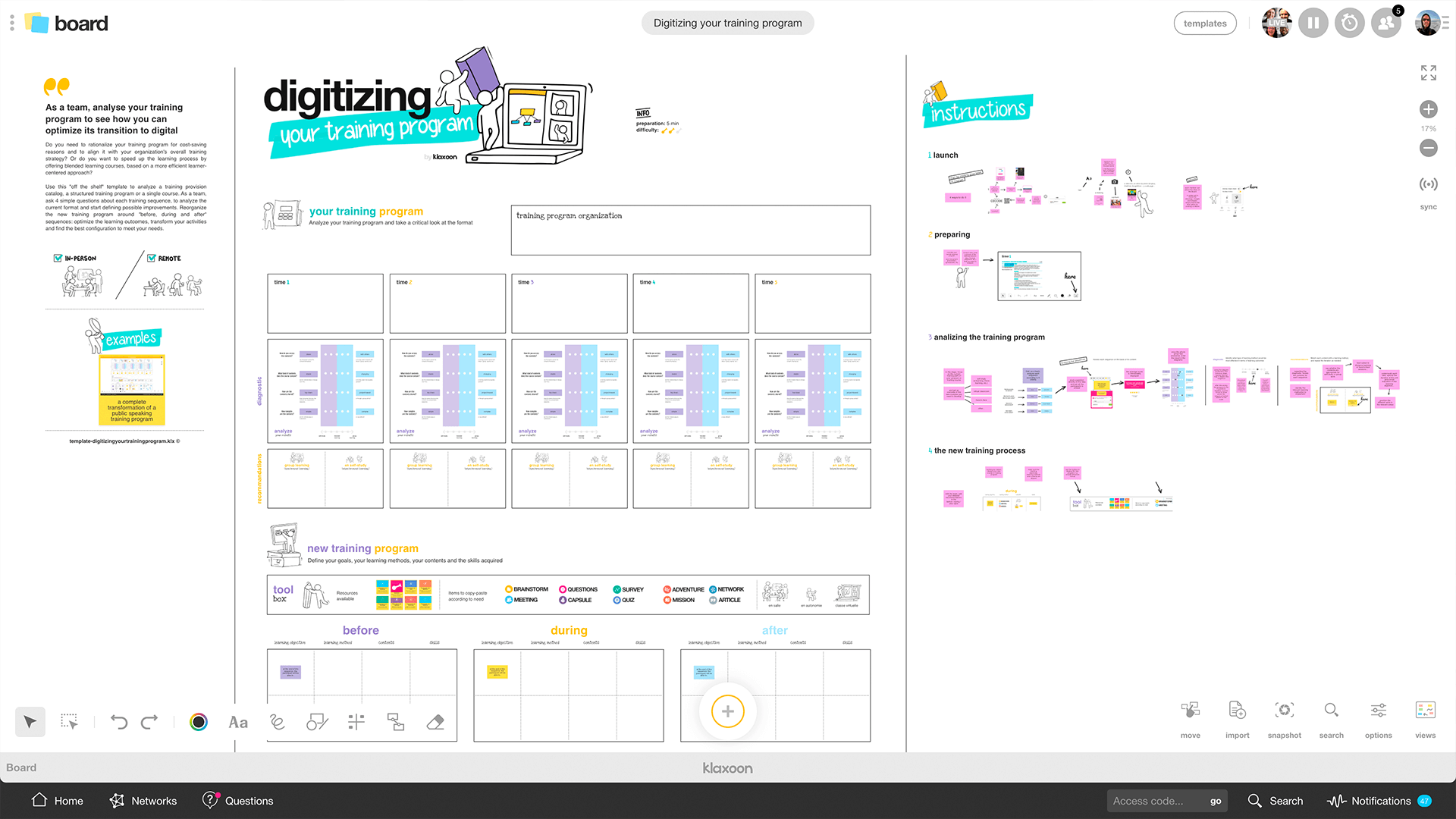 Step 1 Template Digitizing Training Course