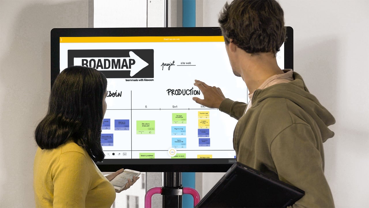 Illustration template Roadmap |Klaxoon