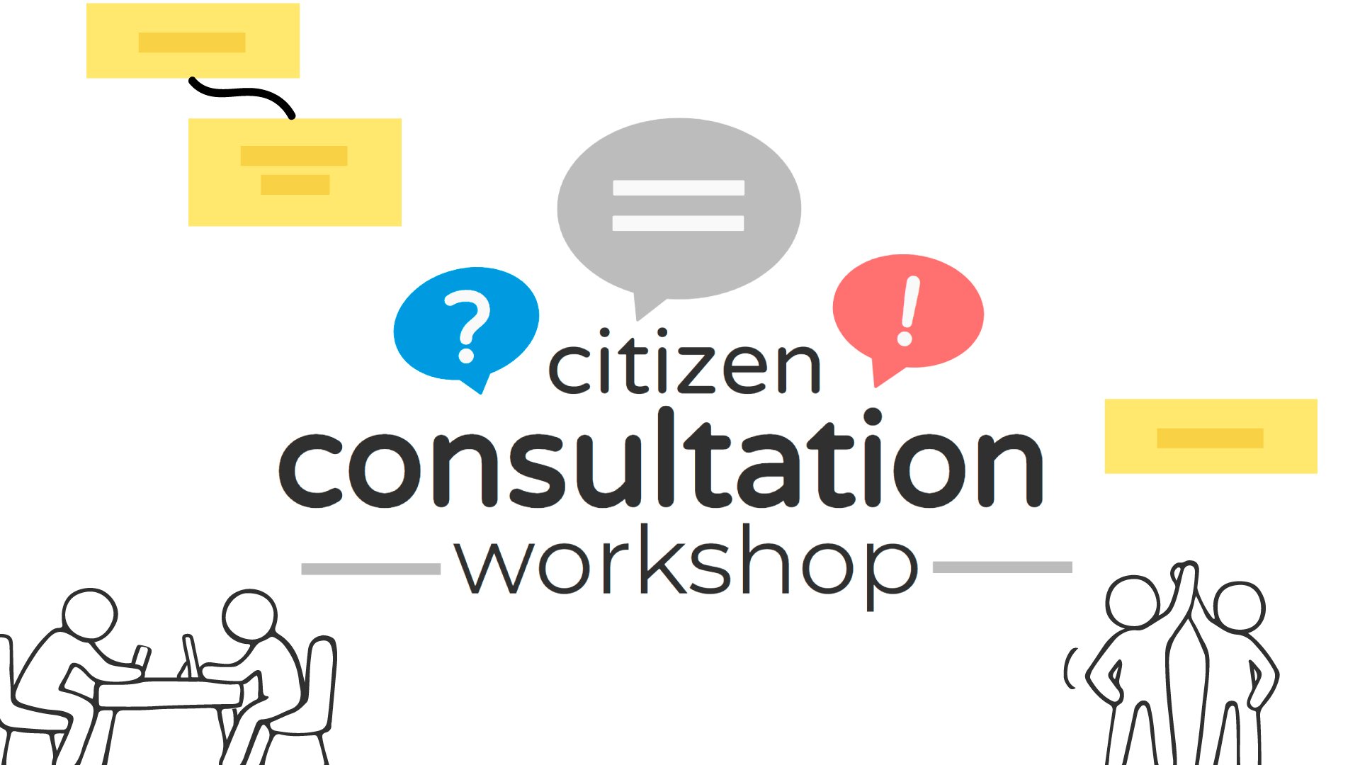 Citizen consultation workshop template preview