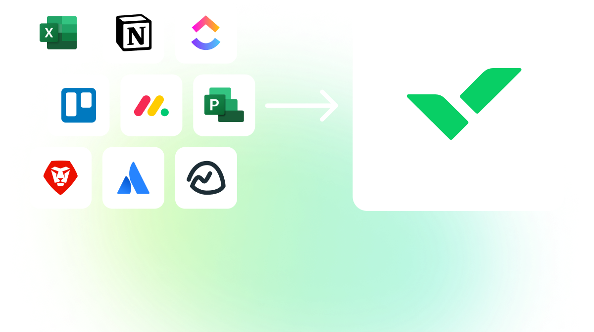 Enterprise migration process showing cloud-based workflow transition and data transfer.