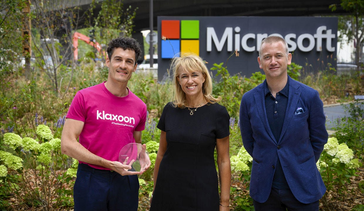 2020 Microsoft Partner of the Year Award ceremony. | Klaxoon