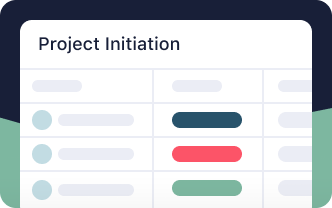 <h5>Project delivery initiation</h5>