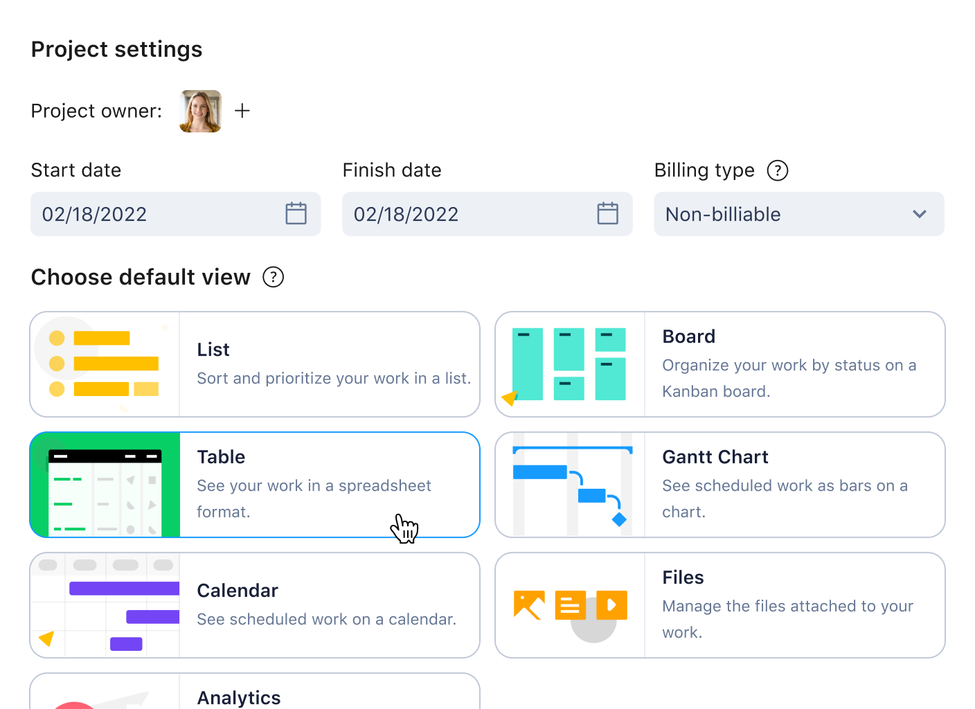 Product Screenshot Project Settings 2x