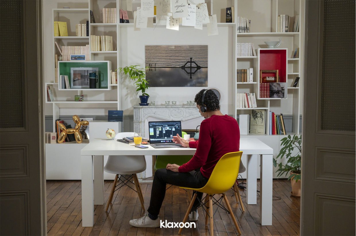 Online training with Klaxoon 