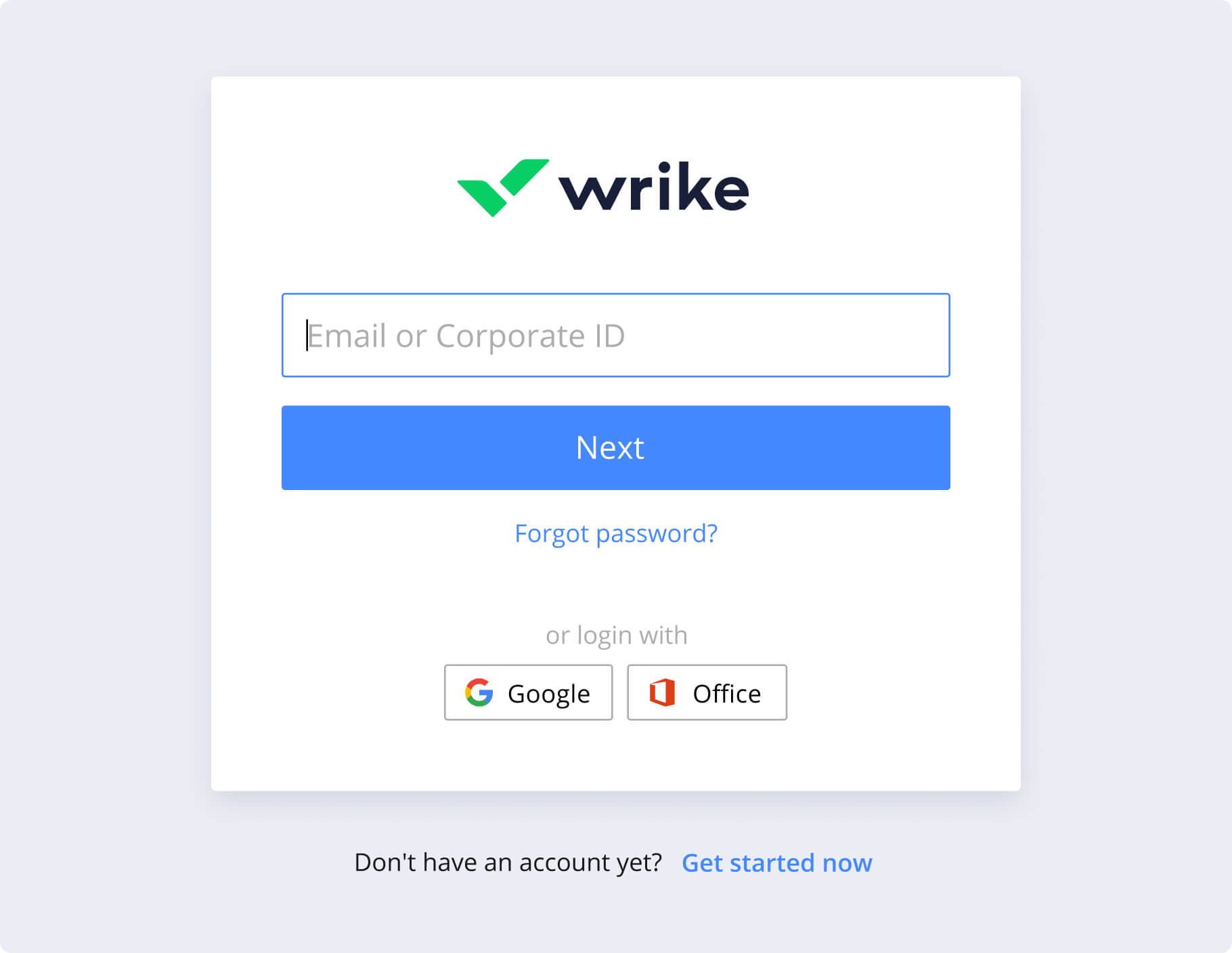 <p>Benefit from single sign-on to Wrike through SAML</p>