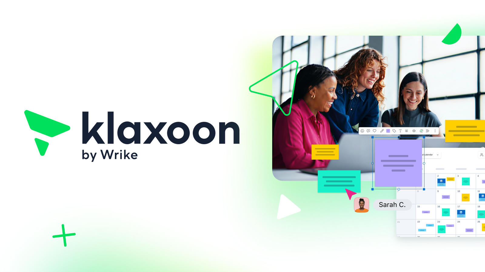 Visual collaboration in action: Klaxoon is now Klaxoon by Wrike