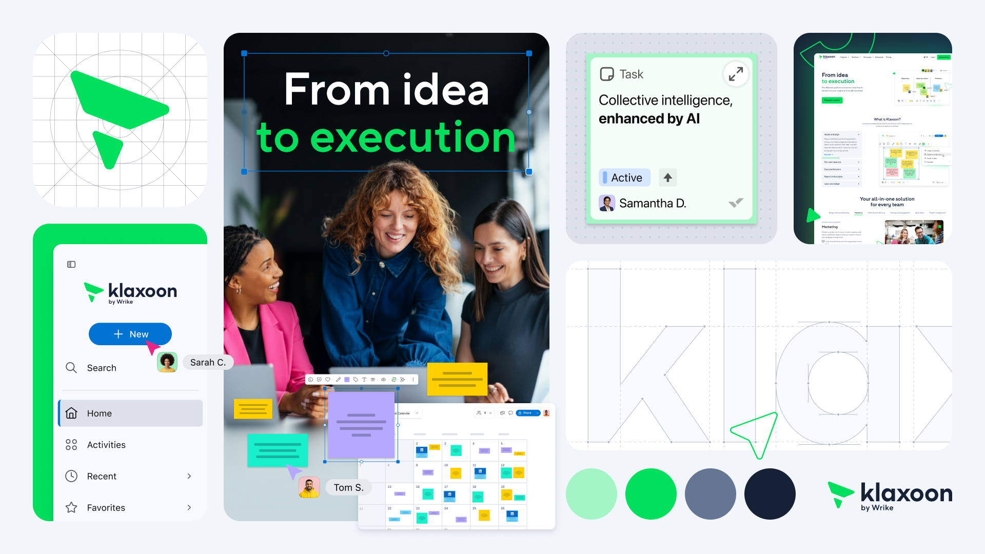 Klaxoon by Wrike’s new visual identity