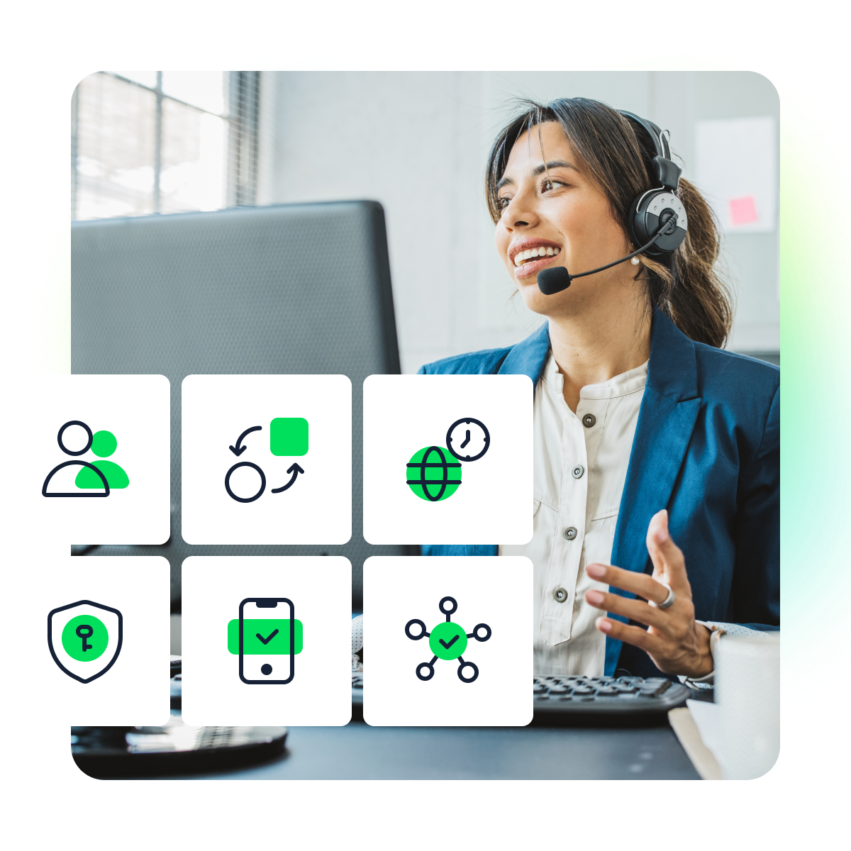 Security features for Bento workspace with project management tools and admin controls.