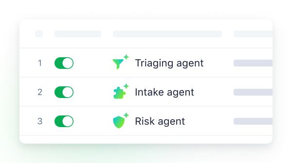 Four thin icons showcasing productivity features in a grid layout.