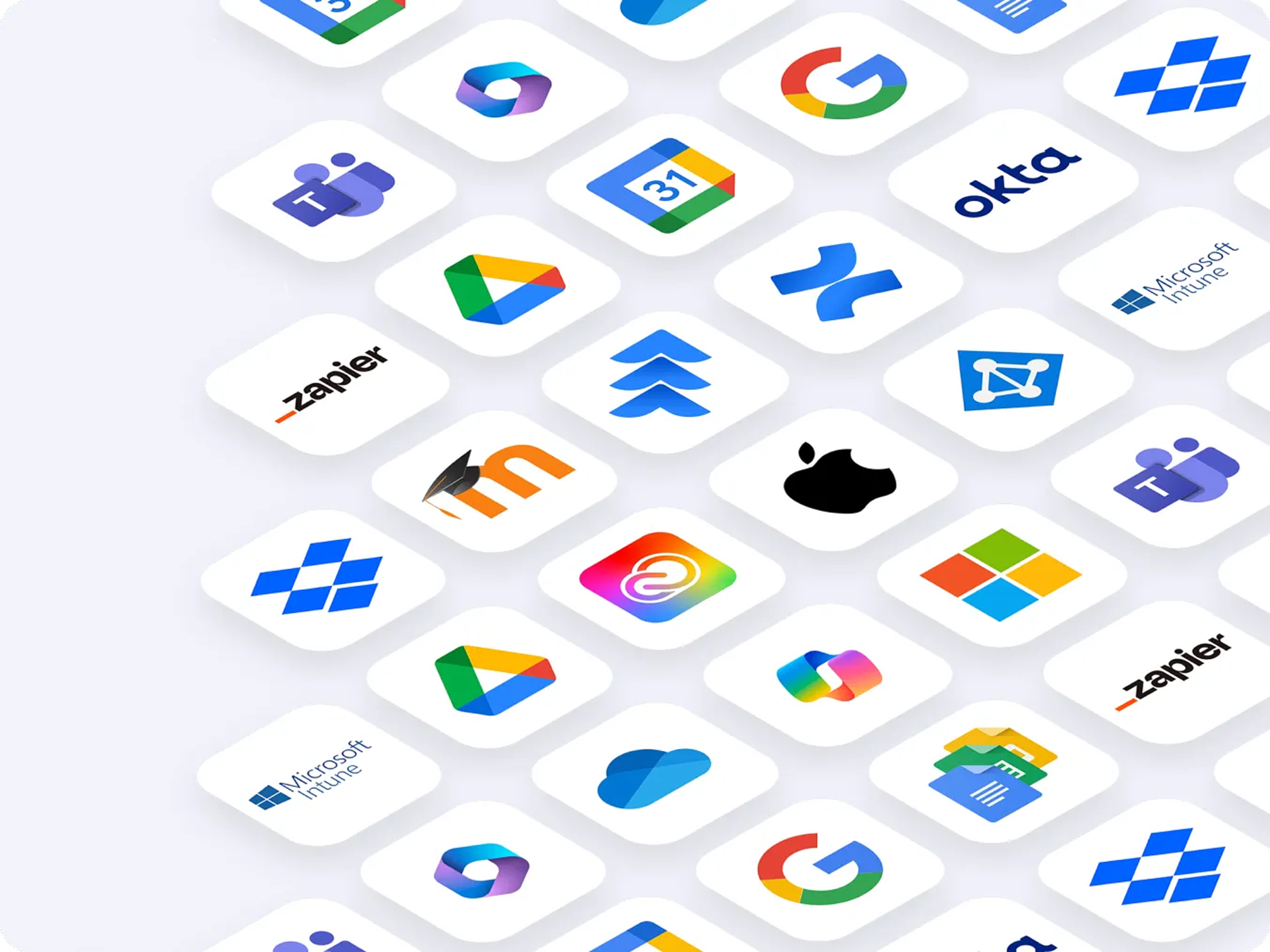 Wrike dashboard connecting to various app icons representing integrations.
