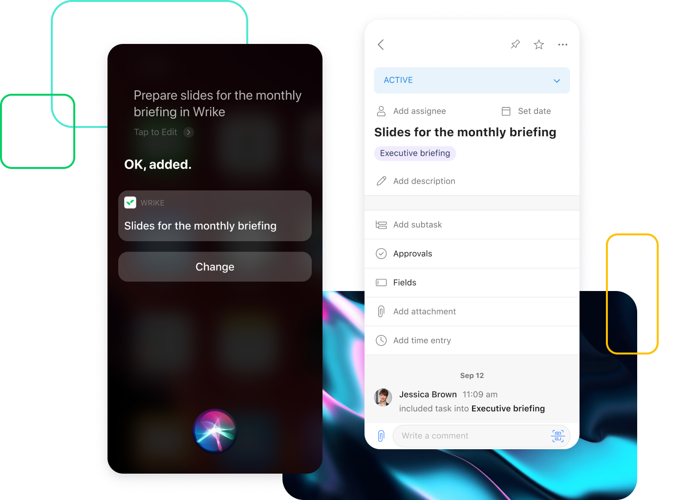 Rebrand Screenshot Siri
