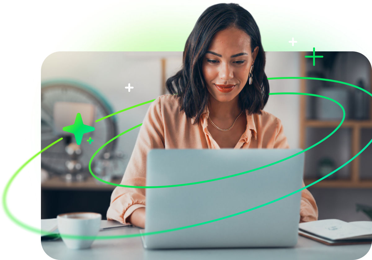 Wrike CoPilot displaying AI-powered project management dashboard with chatbot assistance.