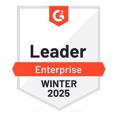 Award Badge G2 Leader Enterprise Winter 2025 2