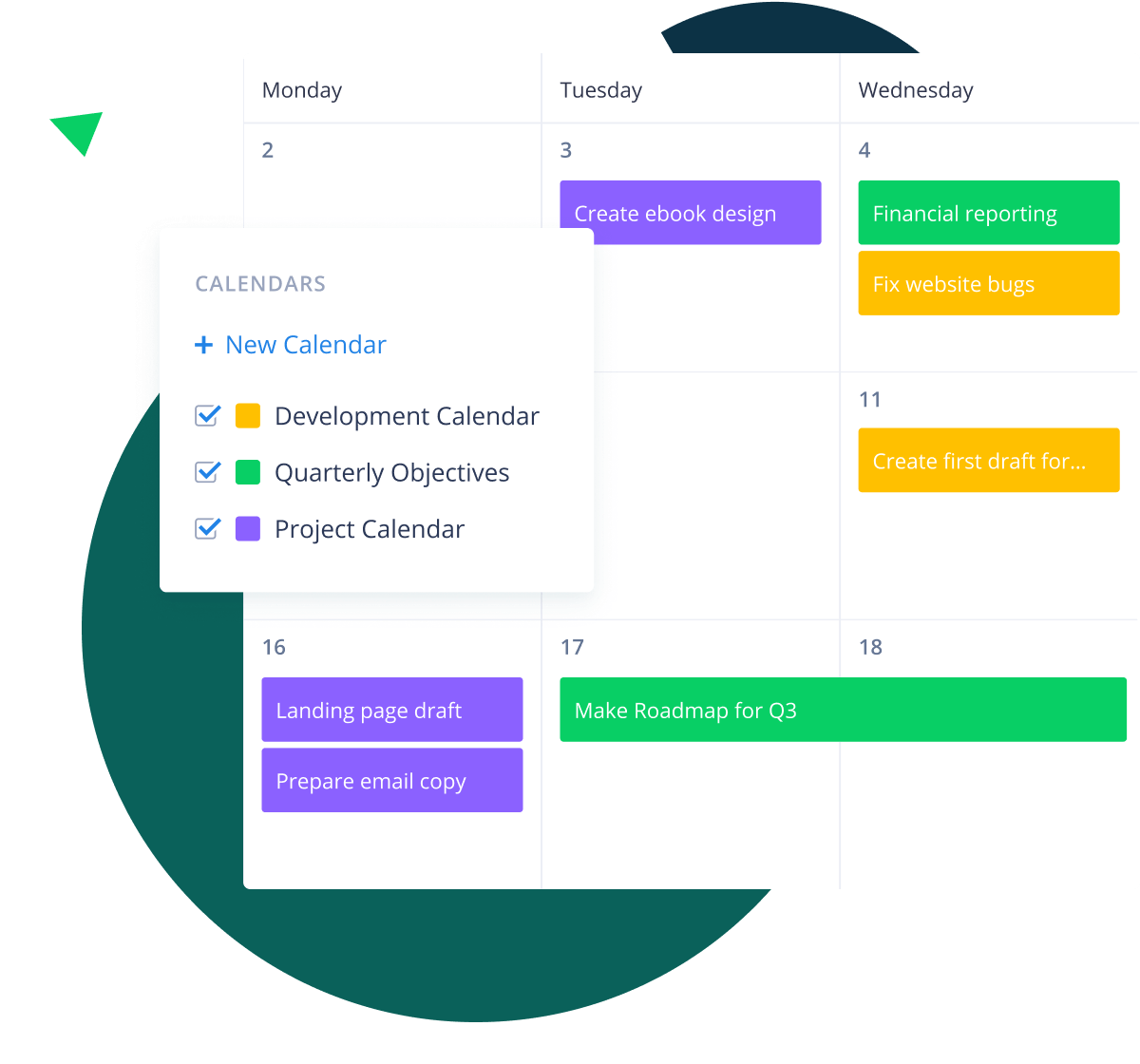 <p>Stay on Top of Your Schedules with Wrike’s Calendars</p>