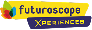 Futuroscope logo.