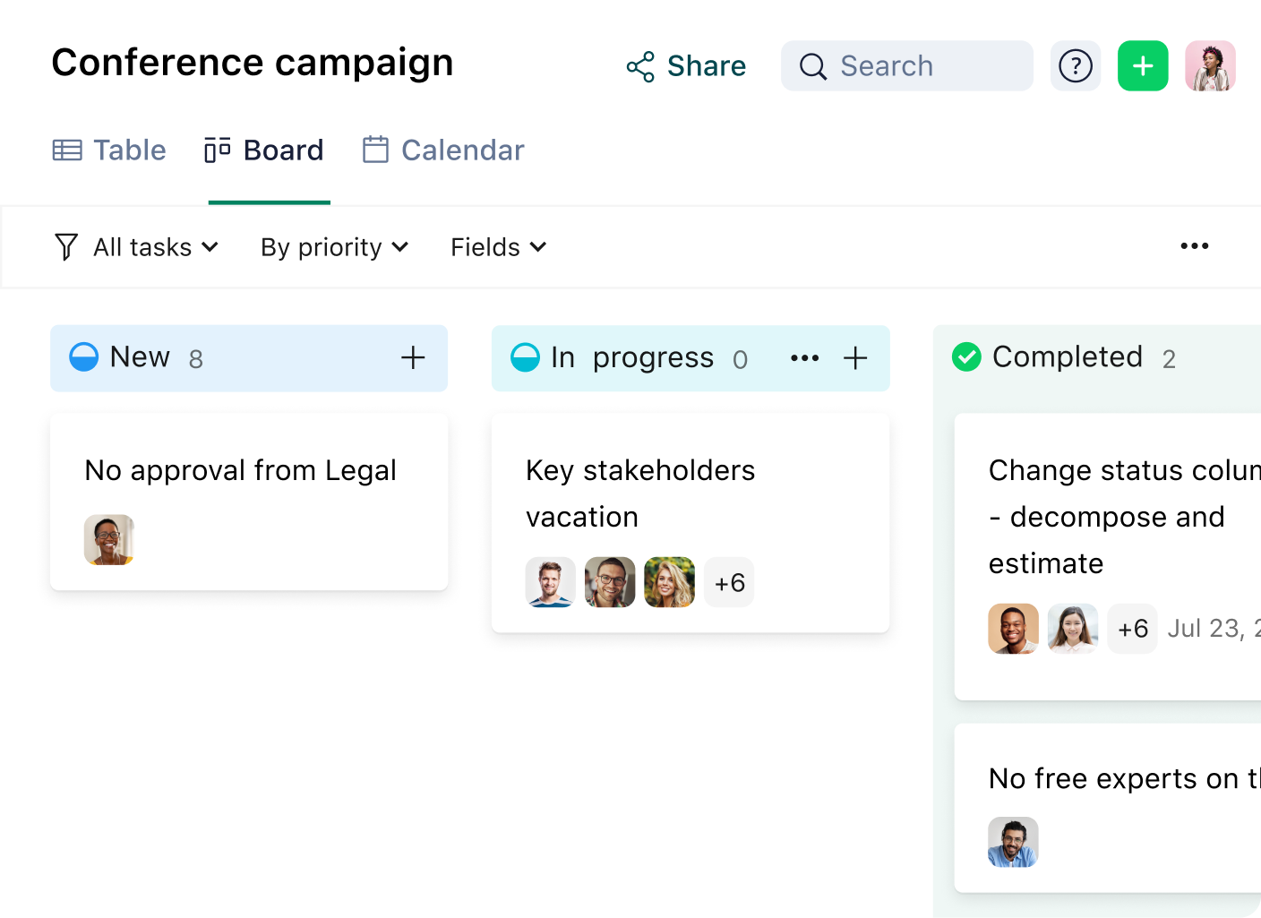 Rebrand Screenshot Features Kanban