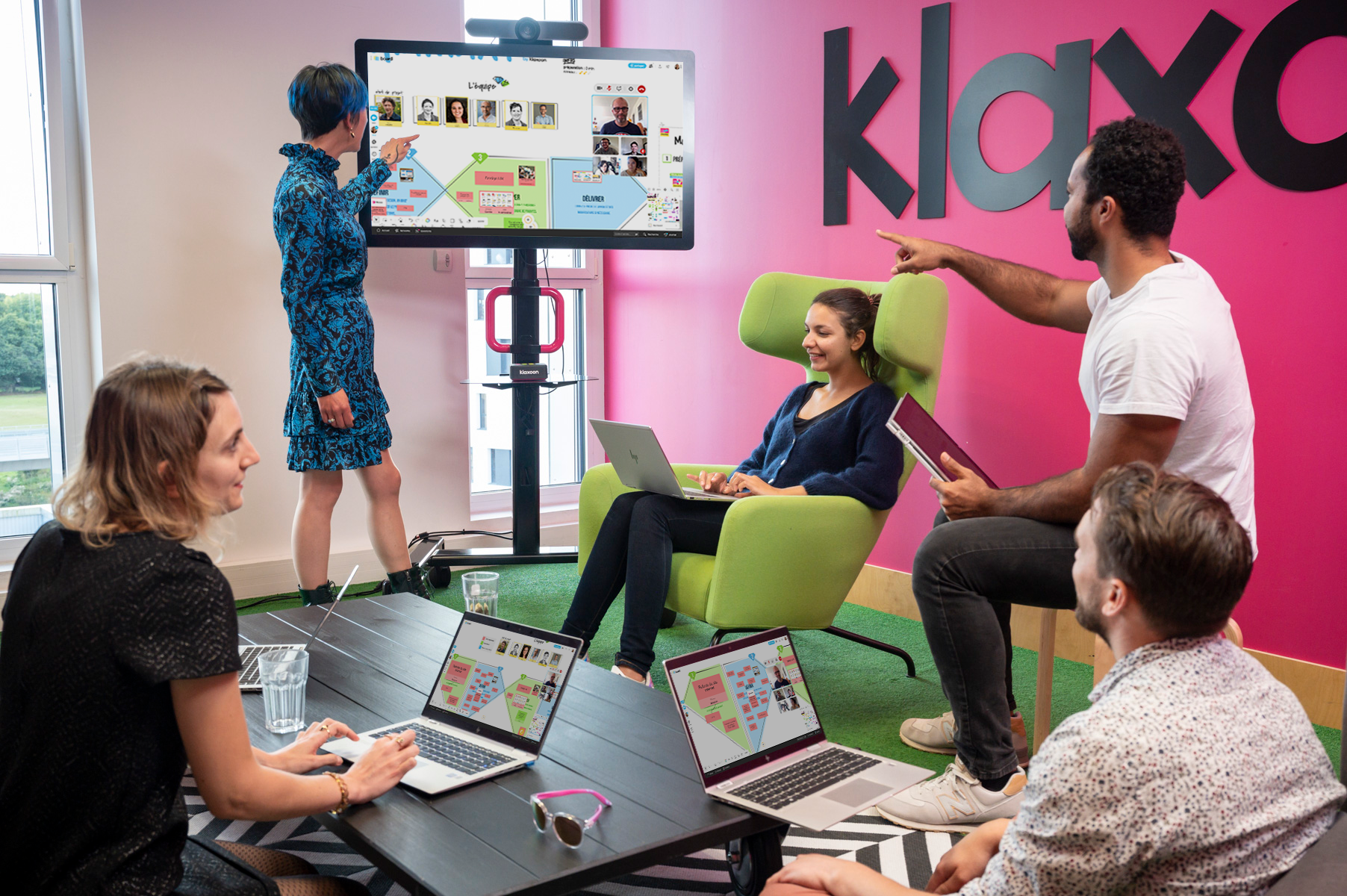 Design thinking : testez la méthode double diamant avec le template gratuit en ligne | Klaxoon