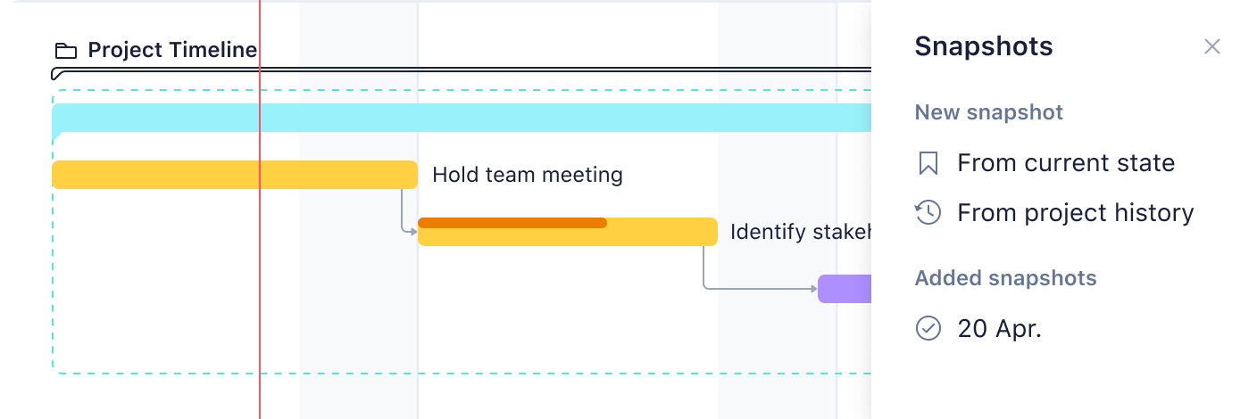 Screenshots Gantt Chart Snapshot 3