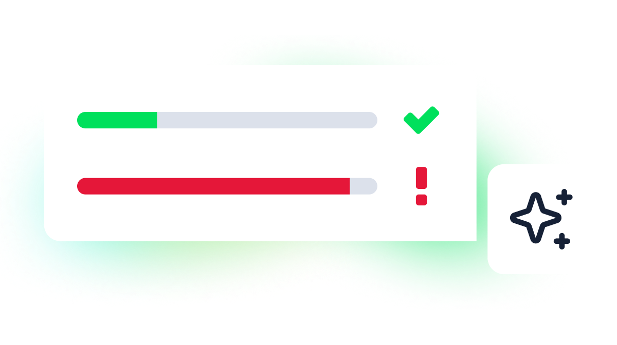 AI risk prediction feature icon.