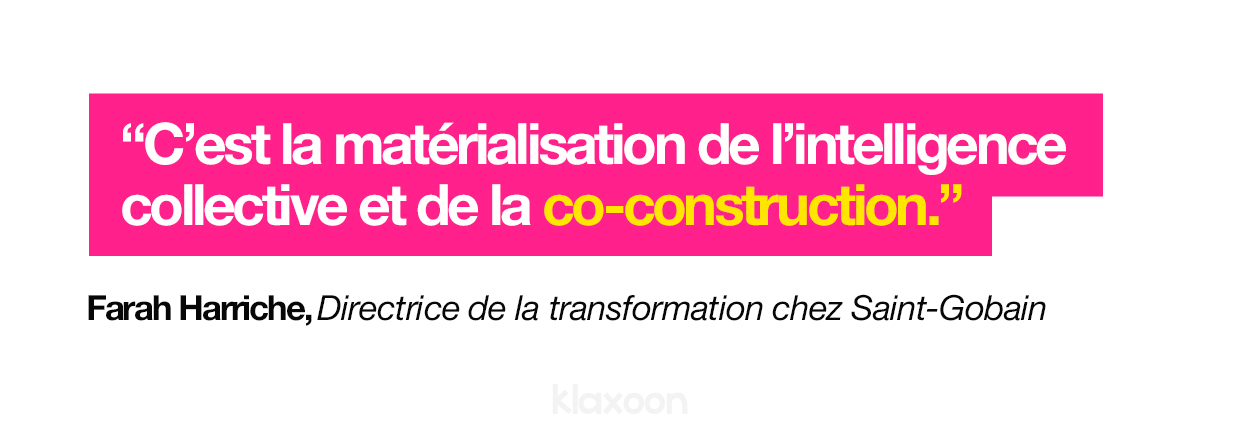 Farah Harriche : « C’est la matérialisation de l’intelligence collective et de la co-construction. » | Klaxoon