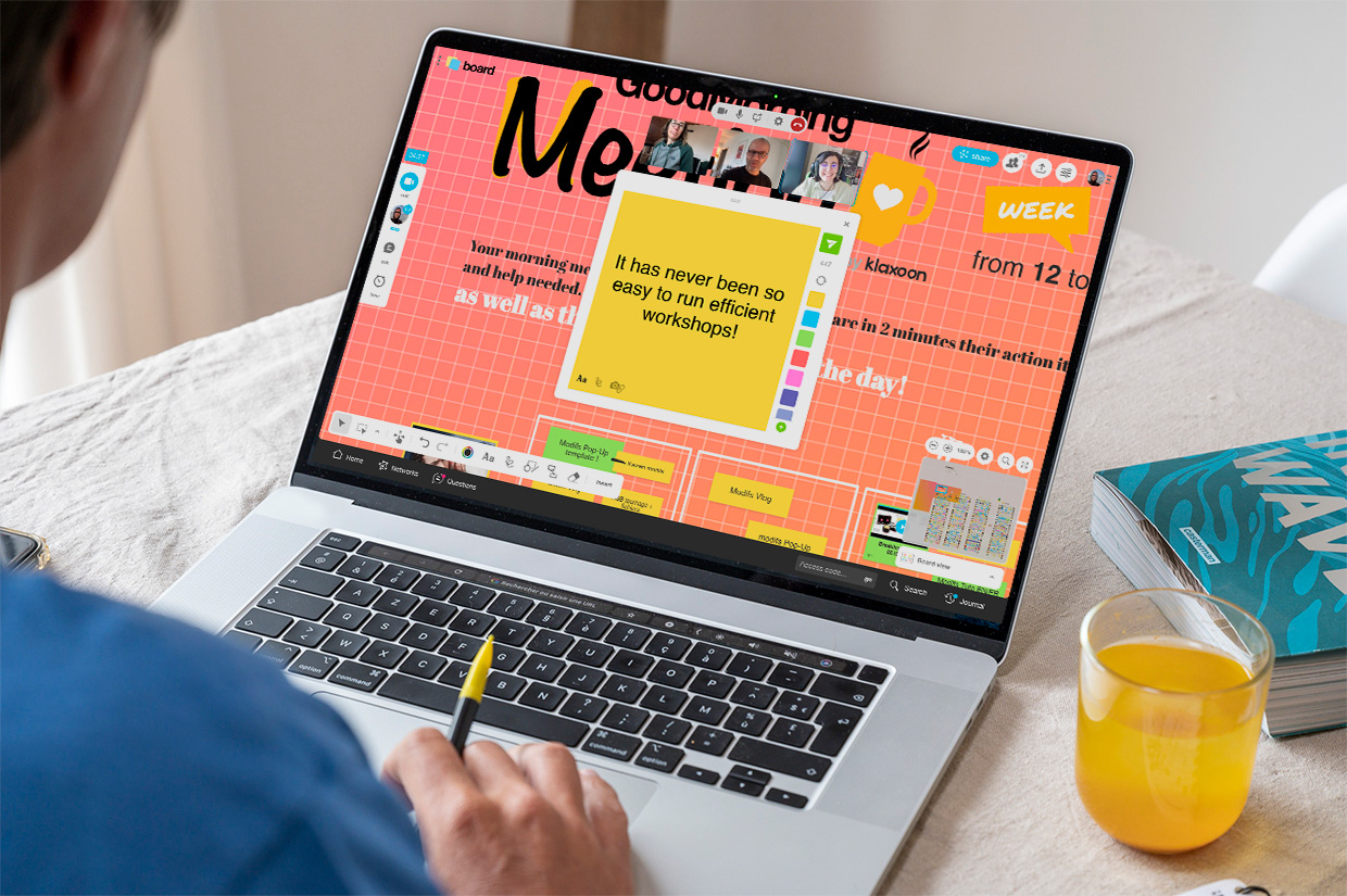 we can read on a laptop that it has never been so easy to run efficient workshop