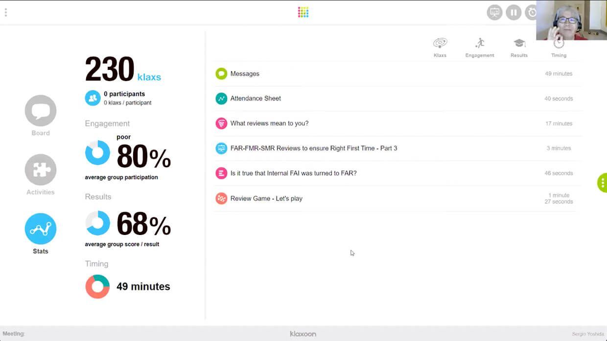 Automatic report |Klaxoon