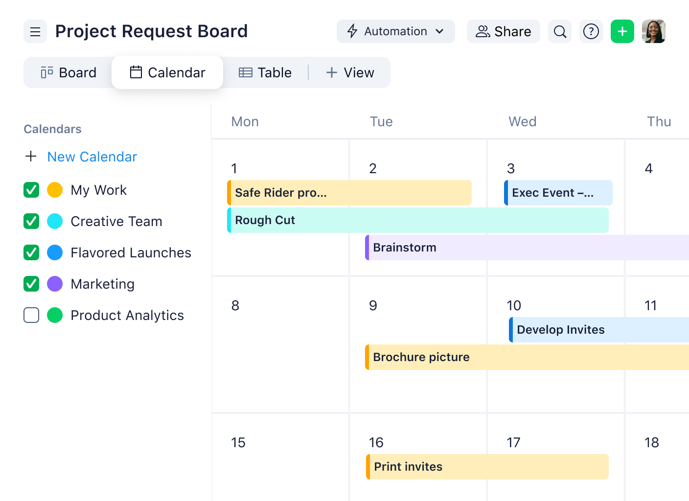 wrike-calendar-milestones-project-management