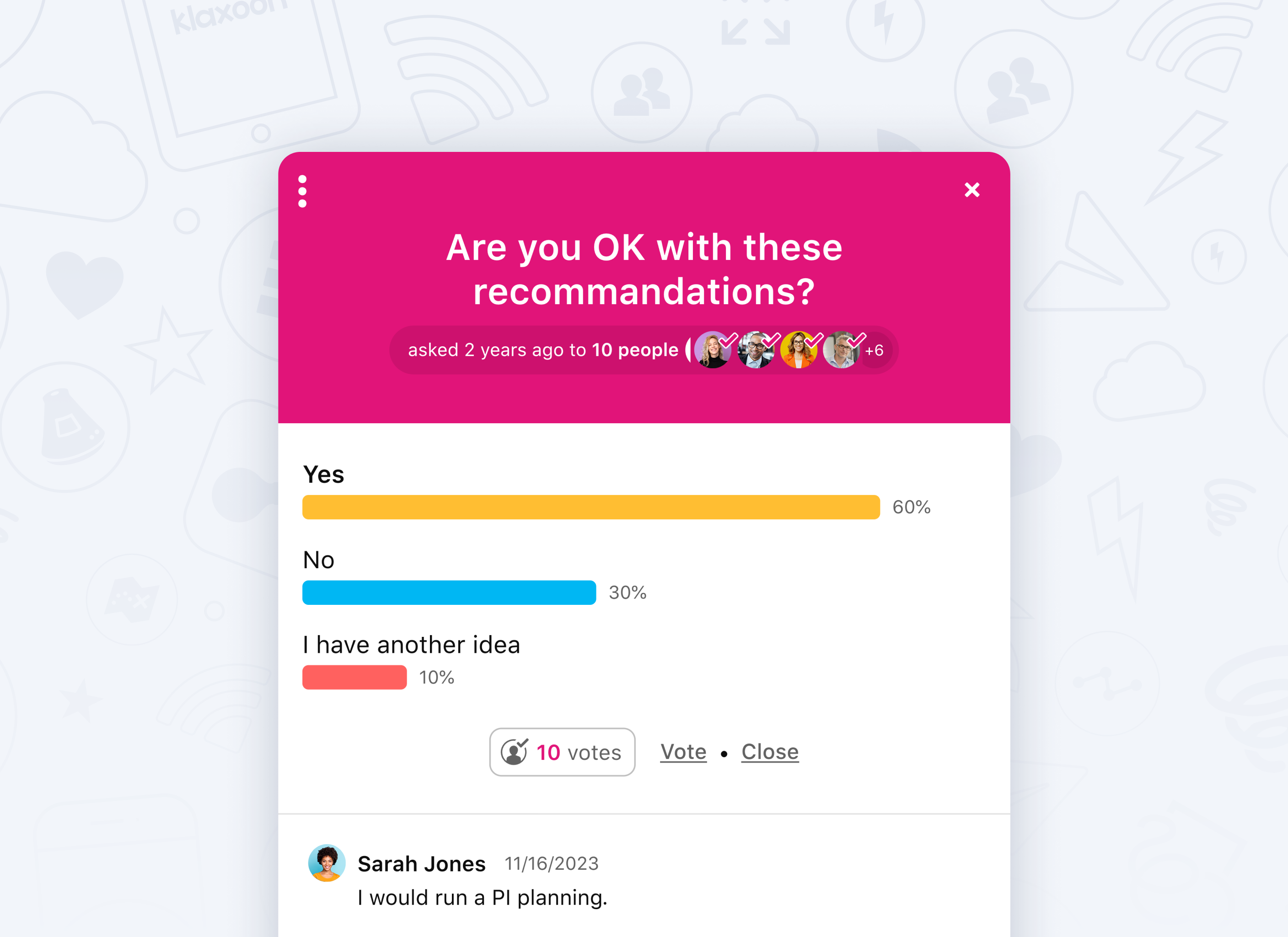 Grid of popular software integration icons including Slack, Salesforce, Dropbox and GitHub.