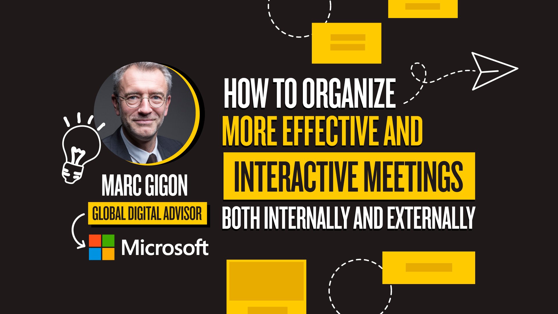 <p>How to organize more effective and interactive meetings, internally and externally</p>