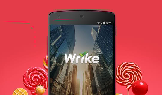 Wrike App Gets a Bold Redesign for Android 5.0 Lollipop