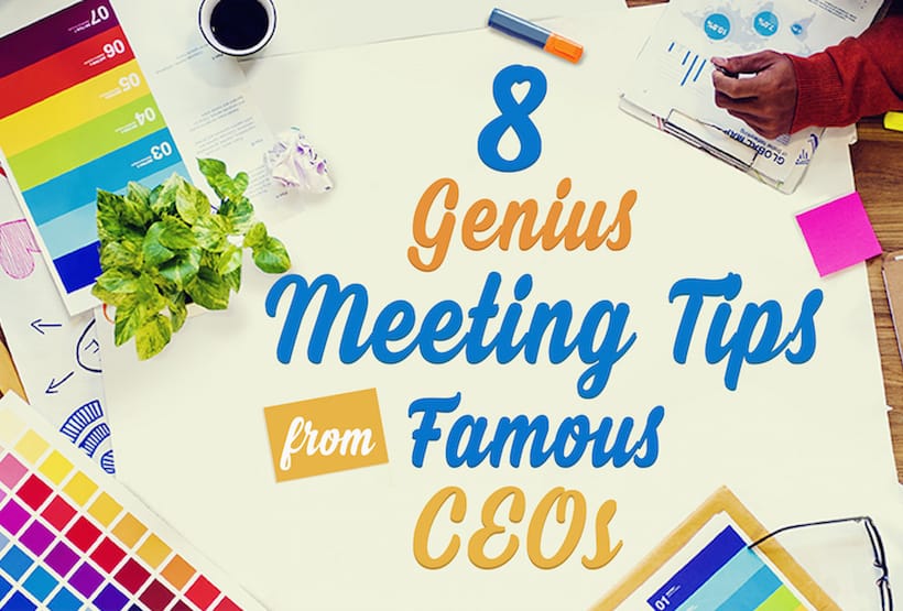 How Pixar, Google, and Facebook Fight Bad Meetings (Infographic)