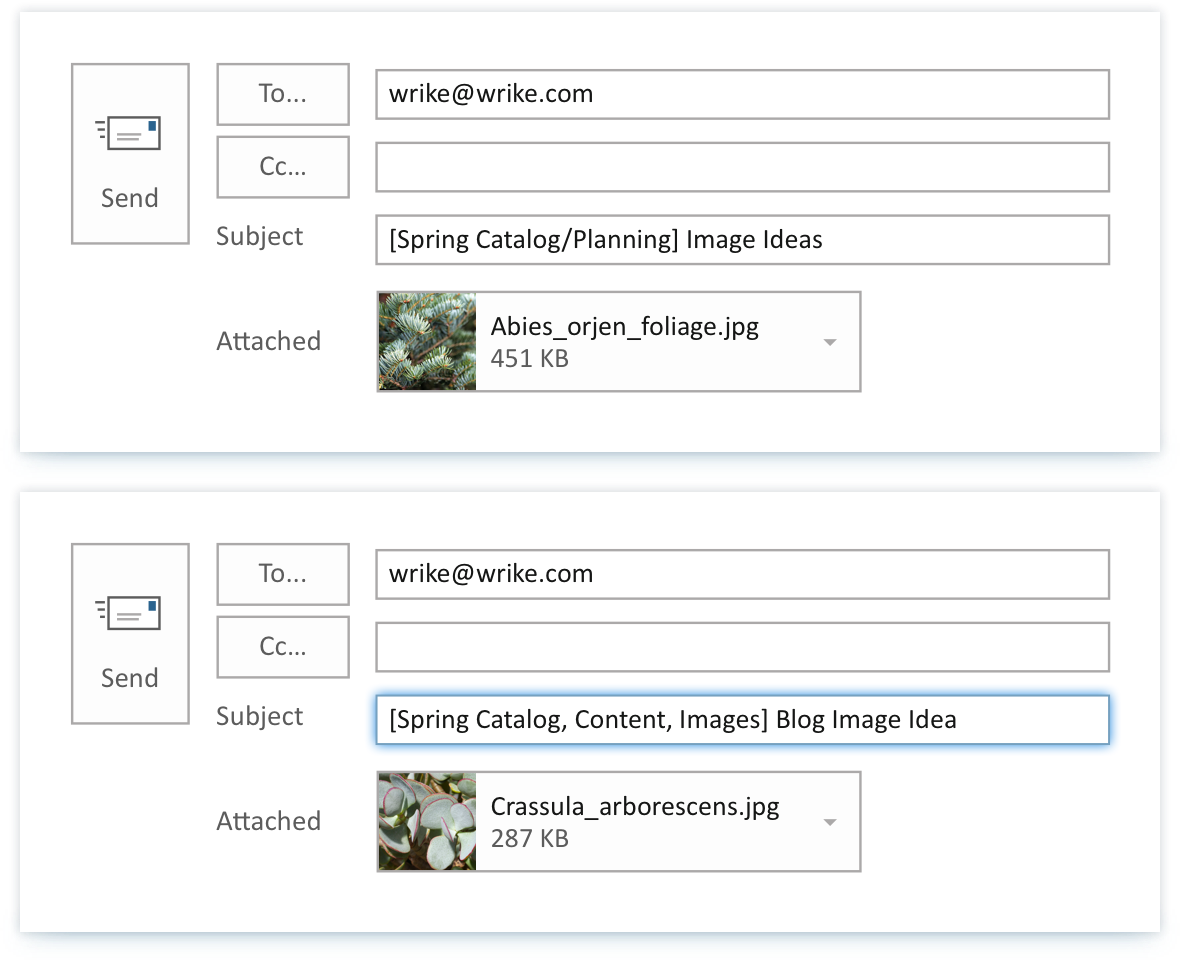 Email a Task to Several Folders