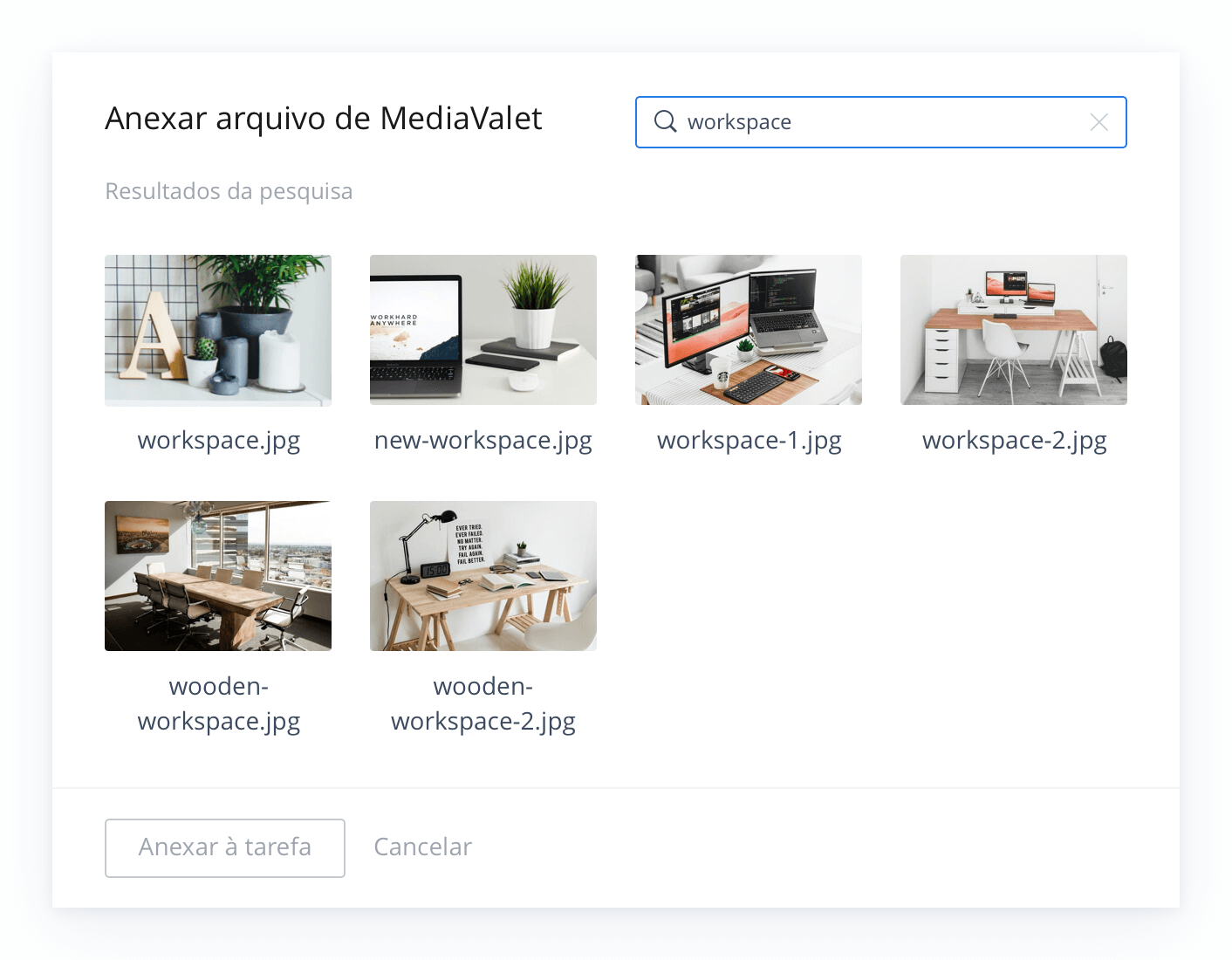 Gerencie ativos da marca diretamente no Wrike