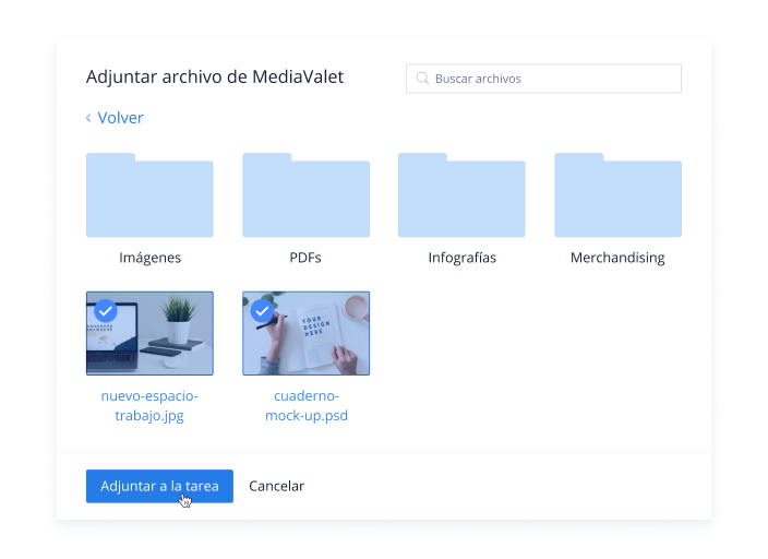 Simplifica la publicación de activos
