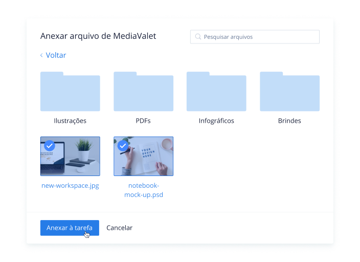 Simplifique a publicação de ativos