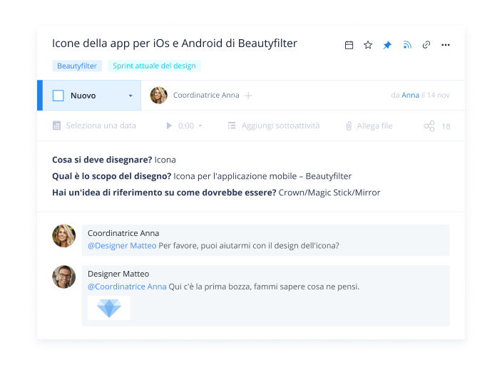 Permetti la collaborazione tra aziende