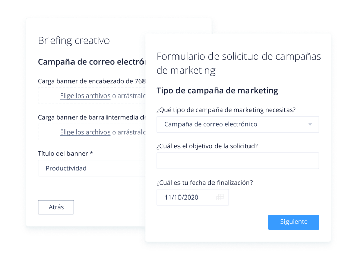 Organiza tus solicitudes