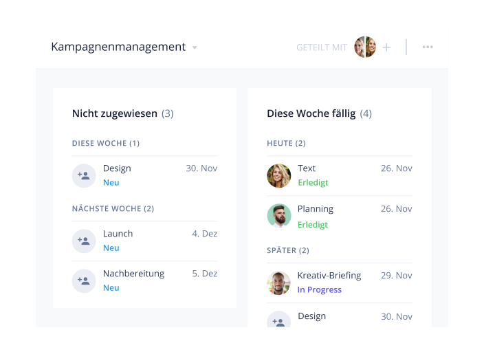 Verwalten Sie Ihr Projektportfolio mühelos