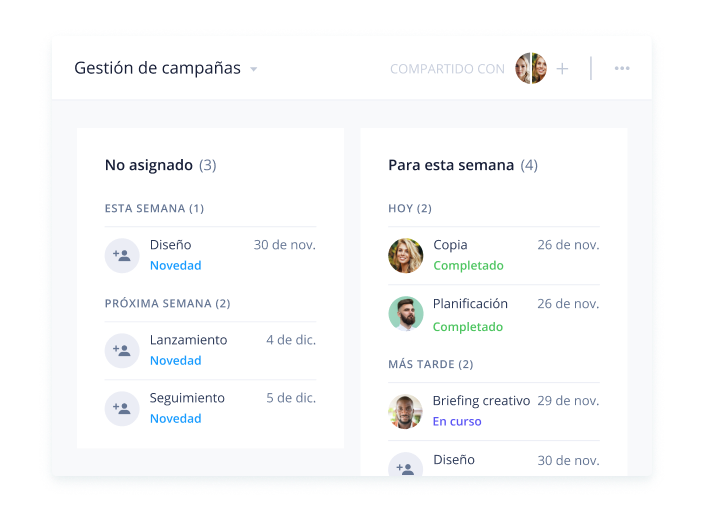 Gestiona tu cartera con toda facilidad