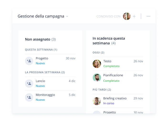Gestisci il tuo portafoglio con totale semplicità