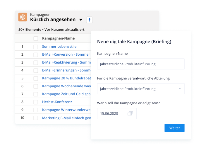 Transparenz von Angebot bis Bezahlung