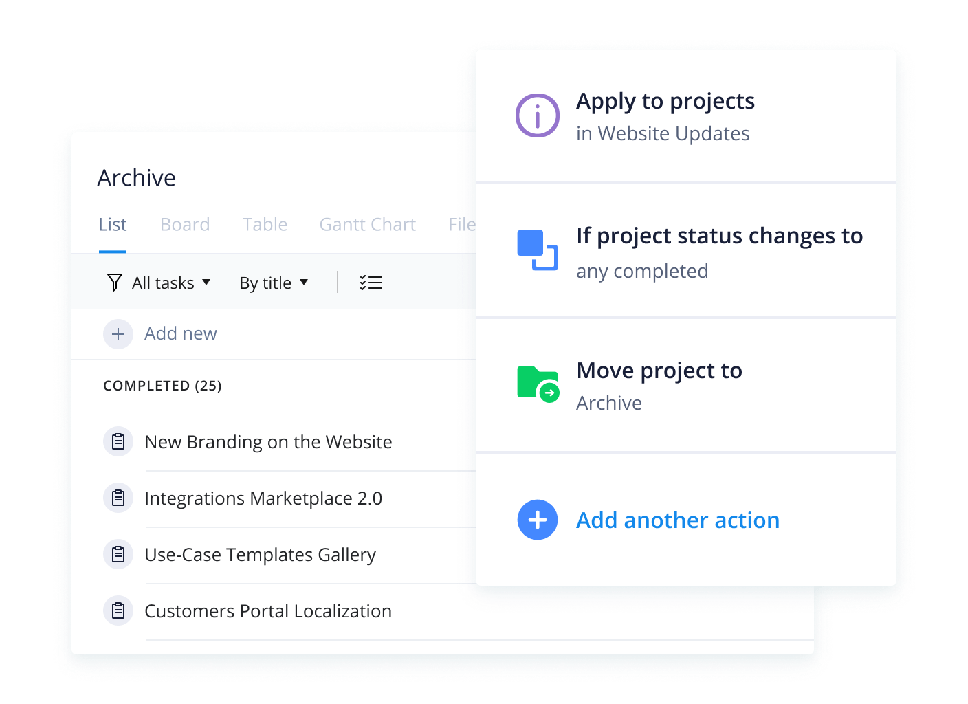 Let the Automation Engine handle that