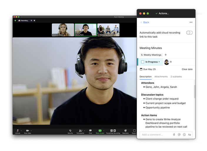 Provide teams 360 task visibility