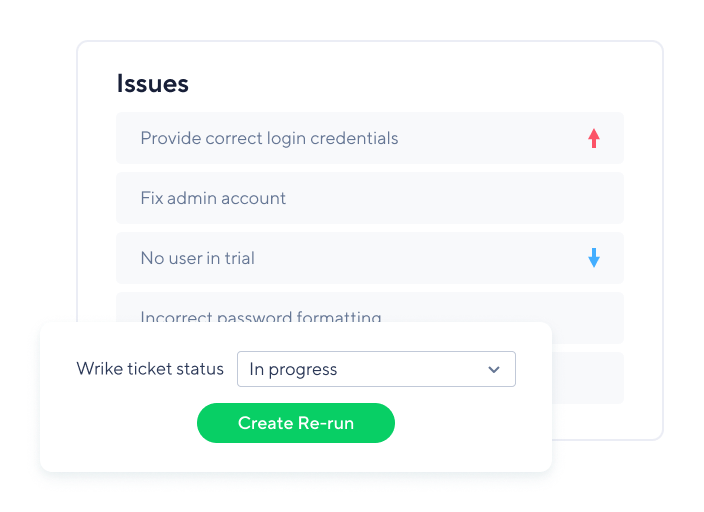 Sync task status