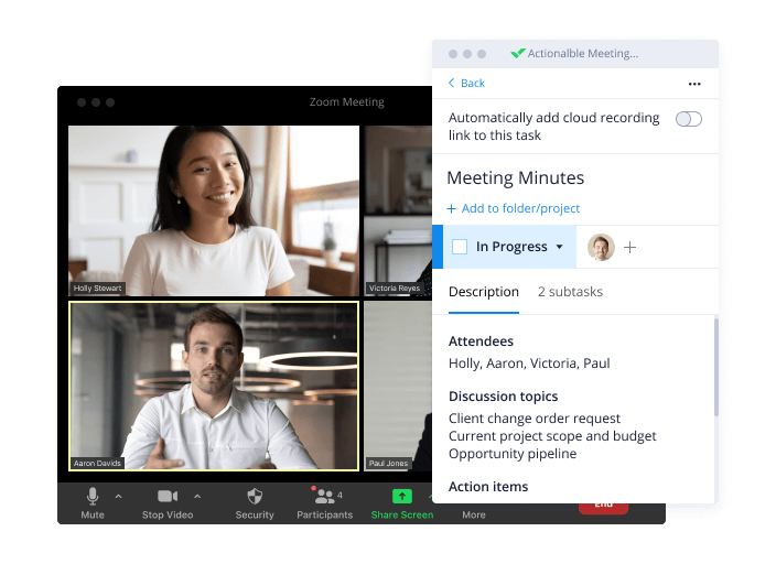 Provide teams 360 task visibility